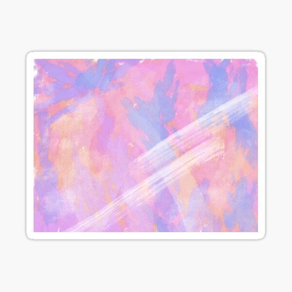 Weathered - Abstract Digital Painting Sticker