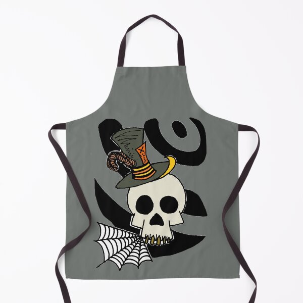 Item preview, Skull in a green top hat designed and sold by Crowsdance.