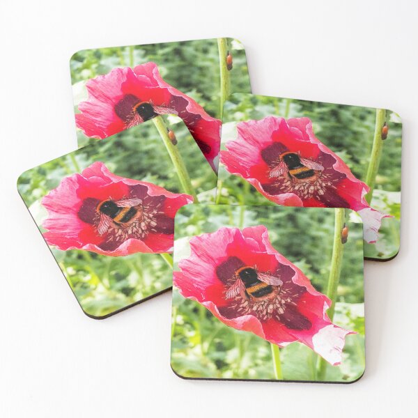 Item preview, Flower and a Bee designed and sold by lasummerskill.