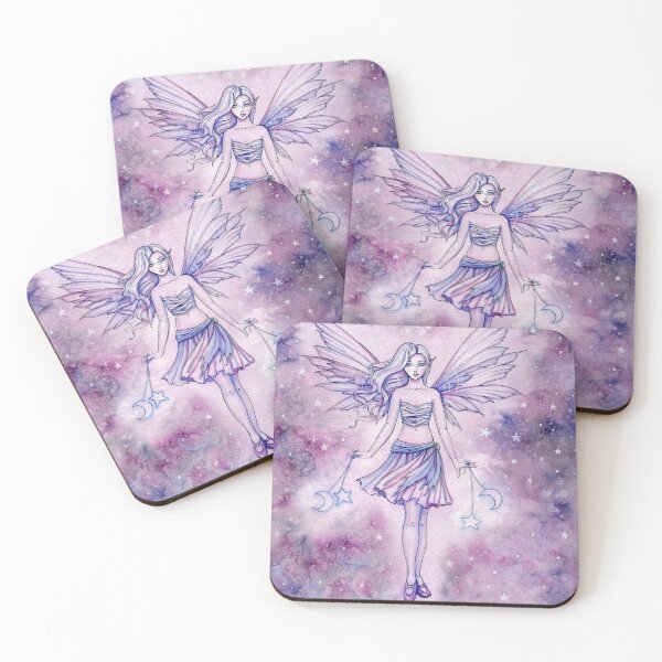 Item preview, Astralina Celestial Star Fairy Fantasy Art designed and sold by Molly  Harrison.