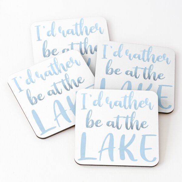 Item preview, I'd rather be at the lake designed and sold by Paige Harken Design.