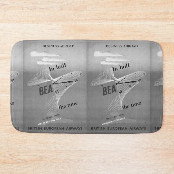 Item preview, Business Abroad Noire vintage travel poster designed and sold by stickart-marek.