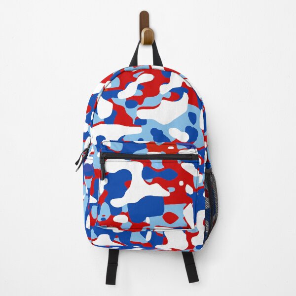 Item preview, Patriotic Camo Pattern, Red White Blue Camouflage, American, World Colors designed and sold by Crow and Monkey.