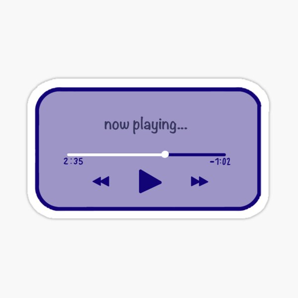 Music Now Playing Sticker - Music Now Playing Tunes - Discover & Share GIFs