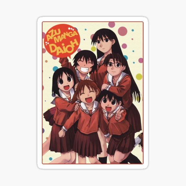 Artikel-Vorschau von Azumanga Daioh | Yonkoma Comedy Anime Manga | Chiyo Chan Ayumu Sakaki Kagura Tomo Koyomi Kaori Yukari, designt und verkauft von stinky-kitty.