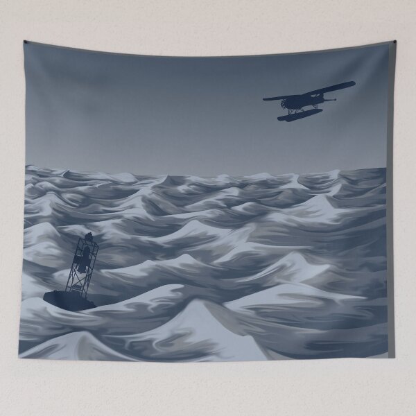 Item preview, Float Plane and Waves  designed and sold by Krystal  Thomas.