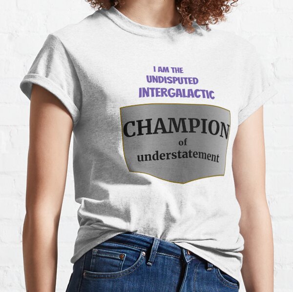 undisputed champion's shirt