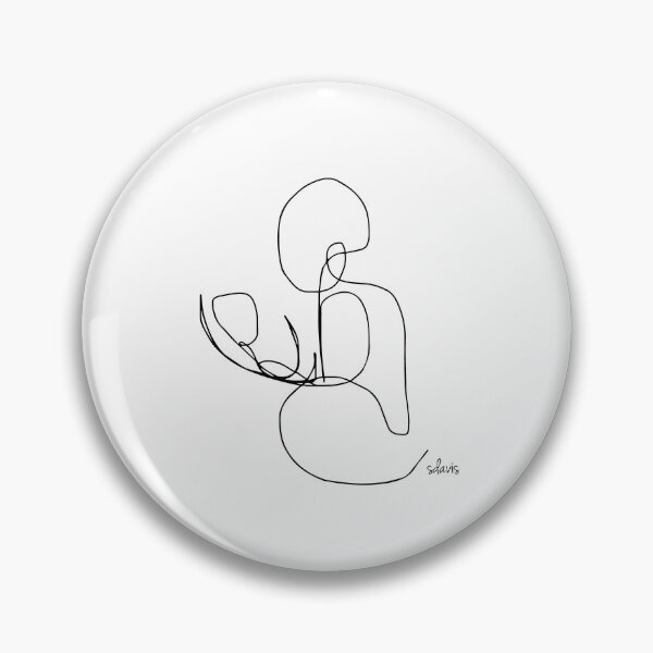 Item preview, Mother & Child line art 21020 designed and sold by mandalafractal.