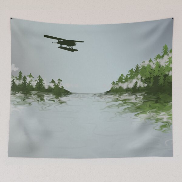 Item preview, Reflection and Float Plane  designed and sold by Krystal  Thomas.