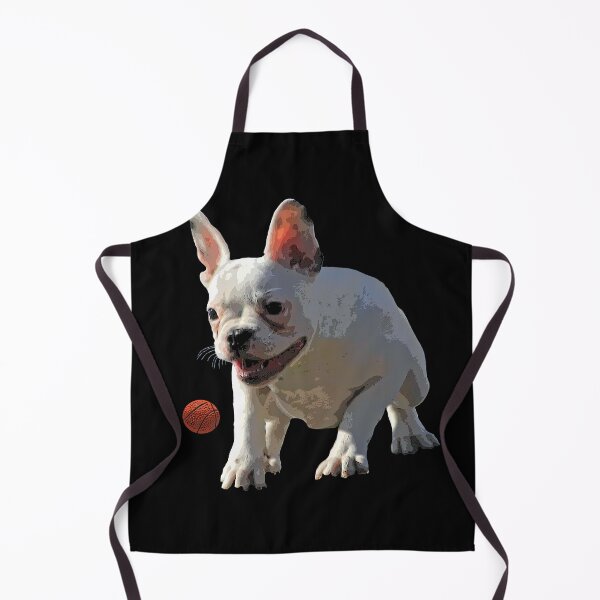 Item preview, WHITE DOG PLAYING BALL designed and sold by Astralia.