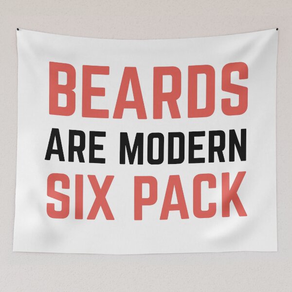 Item preview, Beards are modern six pack designed and sold by bumperapparels.