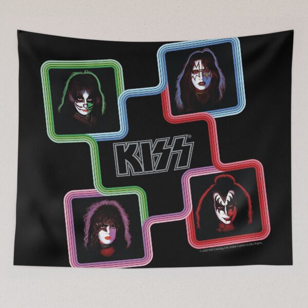 Item preview, Kiss - Retro Faces designed and sold by frittercritters.