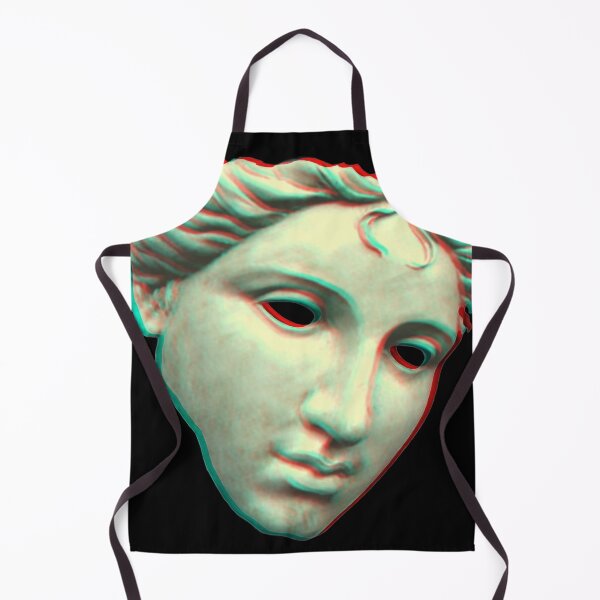 Item preview, 3D Glitch Art Statue Face Vaporwear Vaporwave designed and sold by Falkor123.