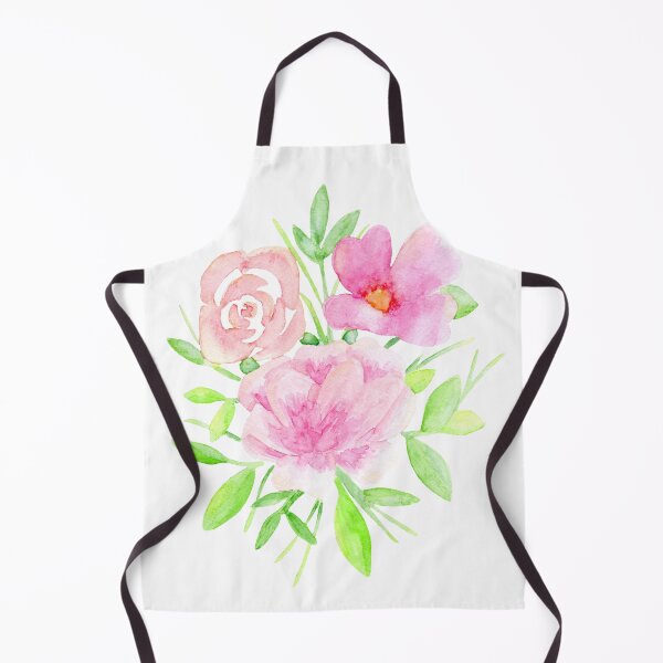 Item preview, Bright Pink Floral Arrangement- Watercolor designed and sold by haleygrady.