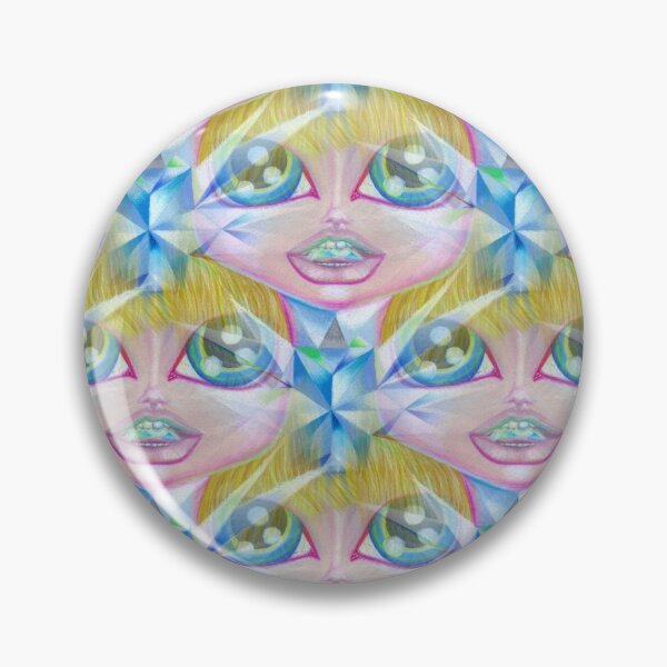 Item preview, Throat Chakra Girl designed and sold by Nalinne Jones.