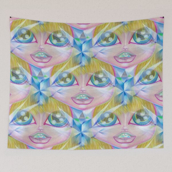 Item preview, Throat Chakra Girl designed and sold by Nalinne Jones.