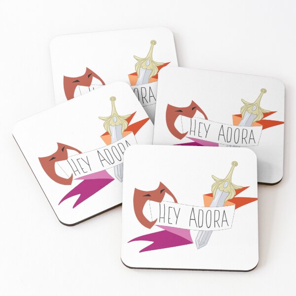 Item preview, Hey Adora Lesbian Ribbon designed and sold by jacsilepi.