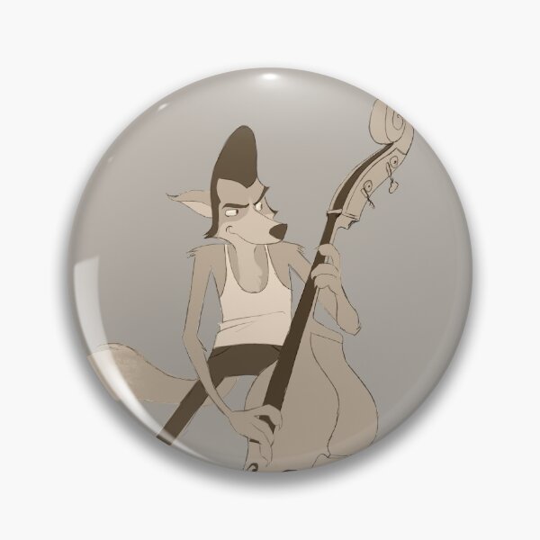 Item preview, Fox Bass Player designed and sold by ilustralibre.