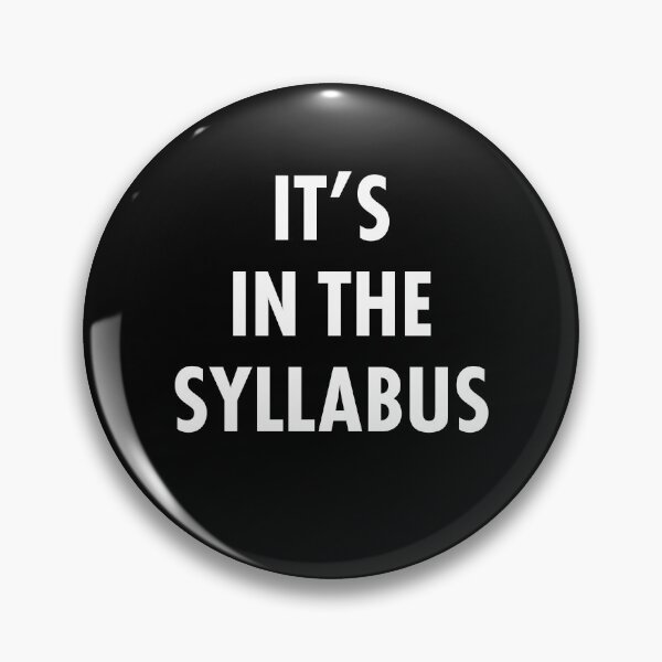 Item preview, It's In The Syllabus designed and sold by seasonings.