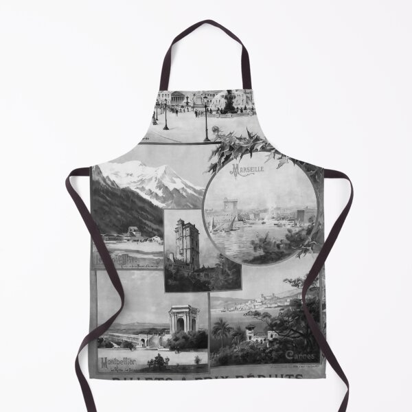 Item preview, PLM Paris Lyon Mediterranee Noire vintage travel poster designed and sold by stickart-marek.