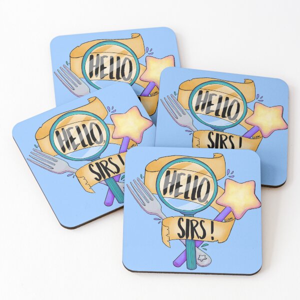Item preview, Hello, Sirs! designed and sold by Alexa Martin.