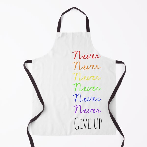 Item preview, Never never never never Give Up designed and sold by Flip & Flop.