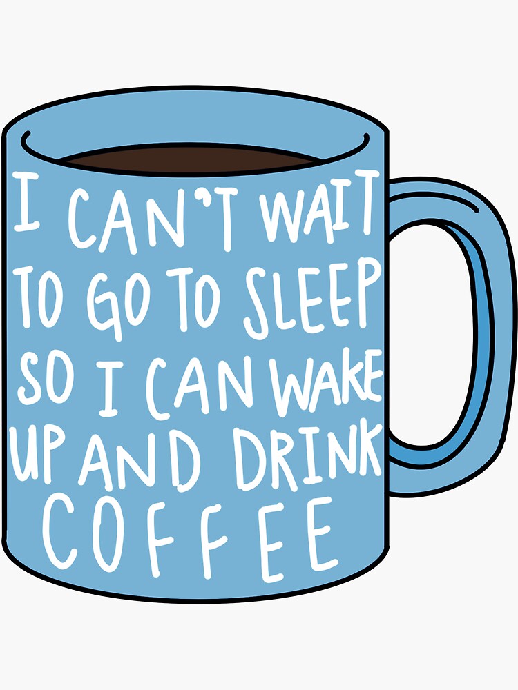 "Coffee Mug" Sticker for Sale by AbbySwiger Redbubble