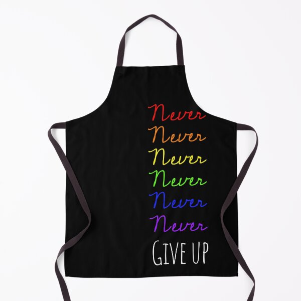 Item preview, Never never never never Give Up designed and sold by Flip & Flop.
