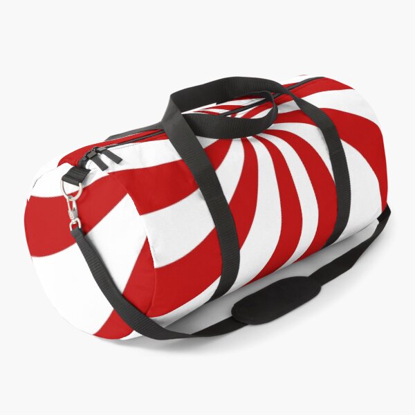 Item preview, ugliest 1980s Merry Xmas red white swirls Christmas Candy Cane  designed and sold by LEILA ART SPACE.