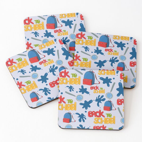 Item preview, School collection. Print with school supplies designed and sold by AstraDesign.