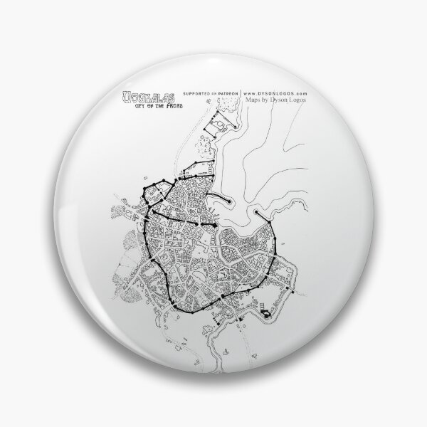 Item preview, Dungeon Map 05 - Uogralas, the City of Frogs designed and sold by RGGames.