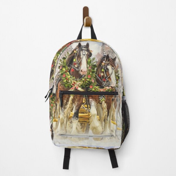 Item preview, Christmas Clydesdales designed and sold by Trudi's Images.