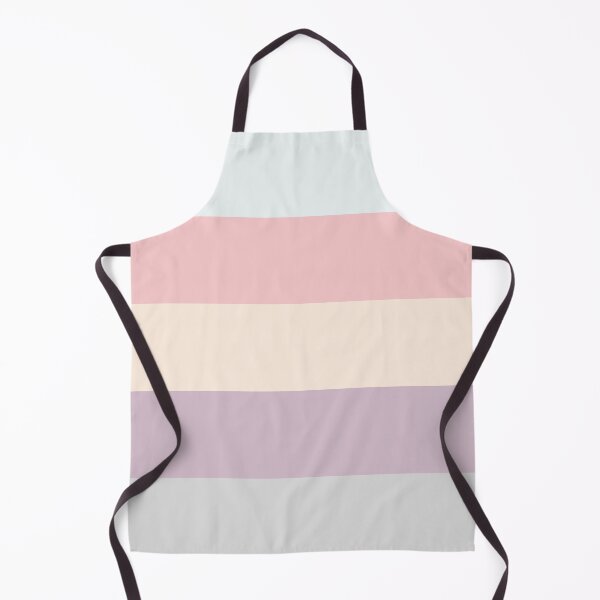Item preview, preppy Girly Pattern Beige Cream Pink Lilac Ombre Gradient Stripes designed and sold by LEILA ART SPACE.