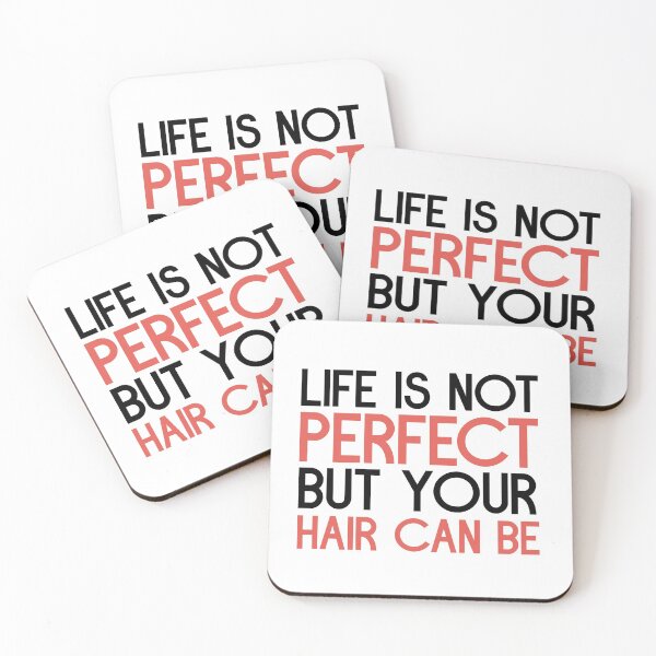 Item preview, Life is not perfect but your hair can be. designed and sold by bumperapparels.