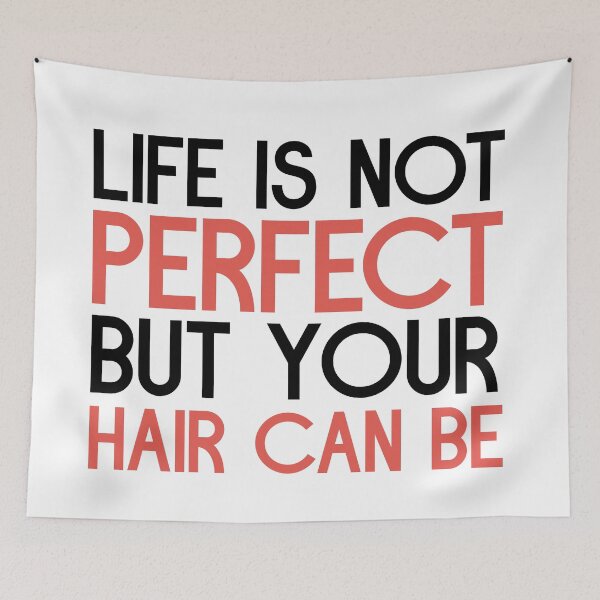 Item preview, Life is not perfect but your hair can be. designed and sold by bumperapparels.