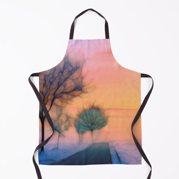 Item preview, Winter landscape road designed and sold by Red Witch Art.