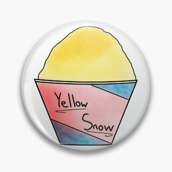Item preview, Yellow Snow Shaved Ice designed and sold by GammaGirl-X.