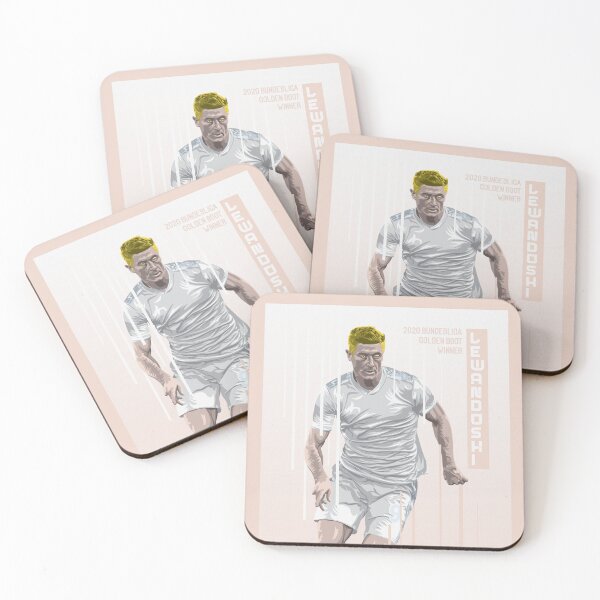 Item preview, Golden Booters - Lewandoski Away Kit Variant designed and sold by PopVultureArt.