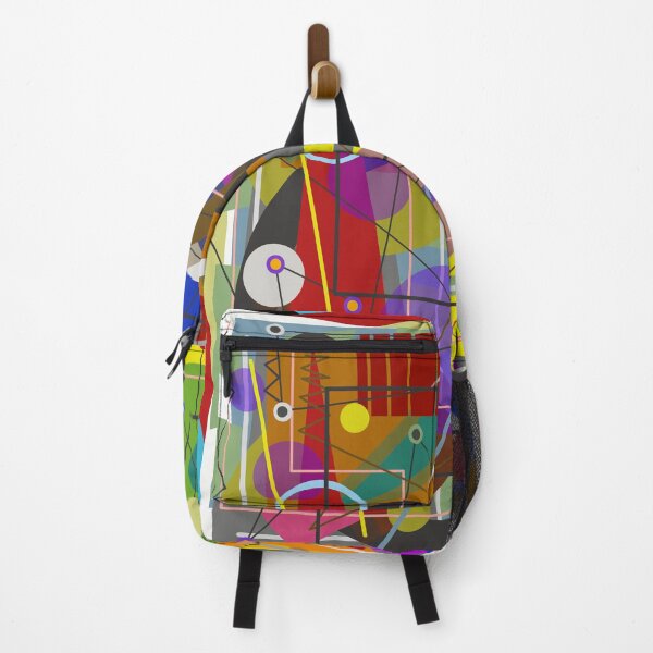 Item preview, Hipster Retro Bauhaus Kandinsky  Style Graphic Design designed and sold by Crow and Monkey.