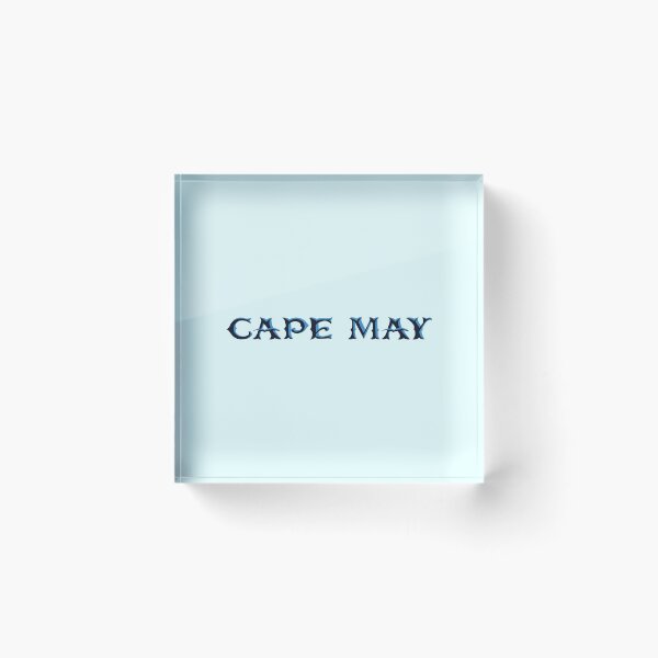Item preview, Cape May blue sign designed and sold by MintChoChip.