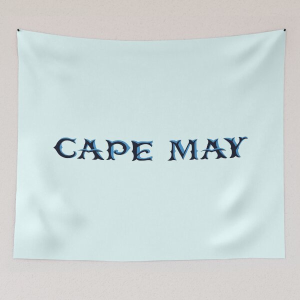 Item preview, Cape May blue sign designed and sold by MintChoChip.