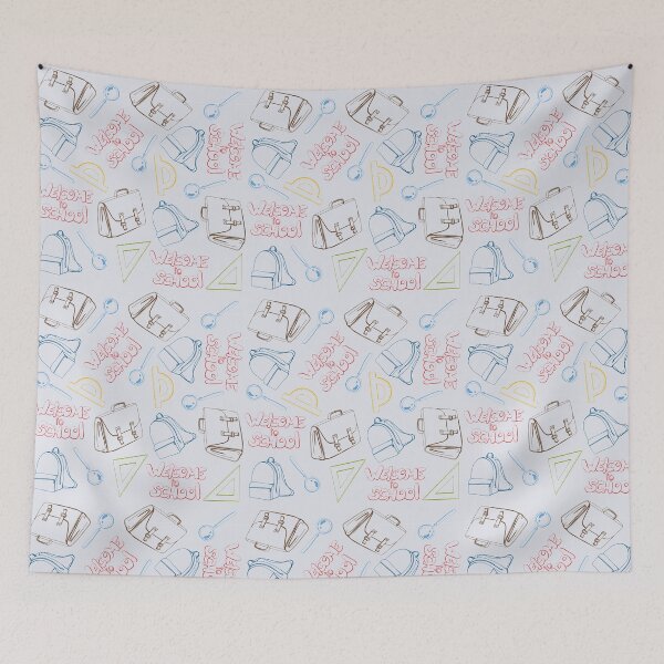 Item preview, School collection. Print with school supplies designed and sold by AstraDesign.