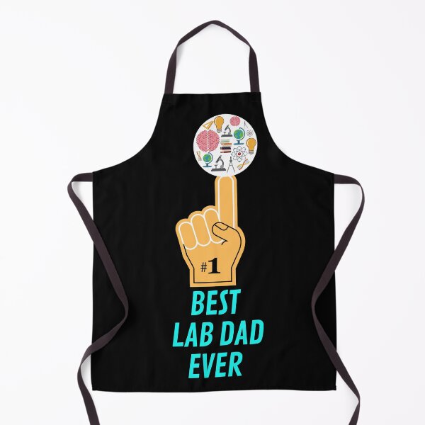 Item preview, BEST LAB DAD EVER FUNNY LAB DAD Medical Scientist Microbiology designed and sold by Hippiesole.