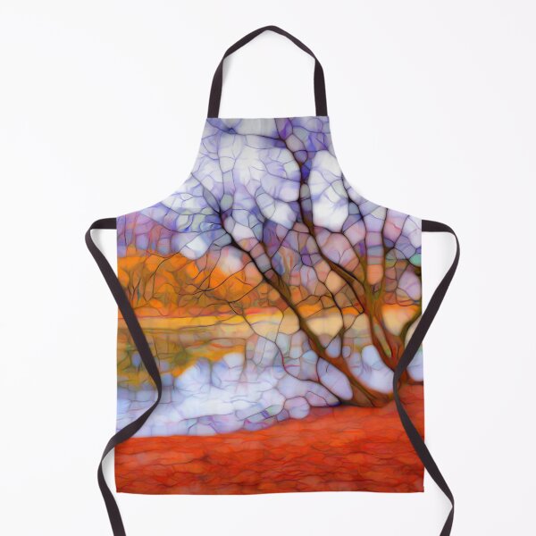 Item preview, Autumn landscape impression designed and sold by Red Witch Art.