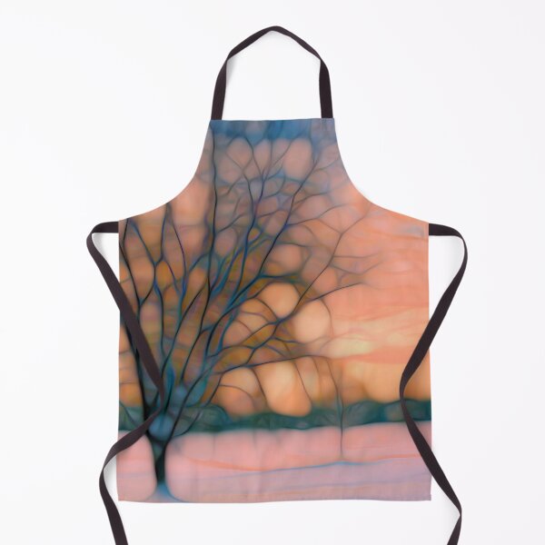 Item preview, Pastel tree winter landscape designed and sold by Red Witch Art.