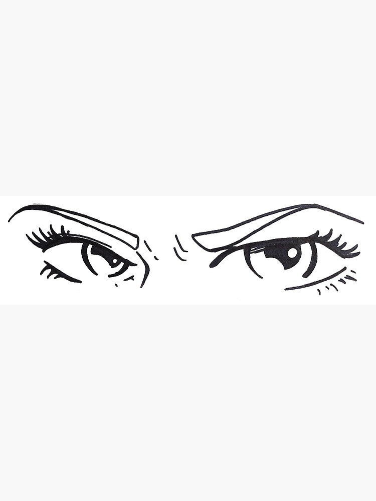 Angry anime eyes | Anime eyes, How to draw anime eyes, Girl eyes drawing