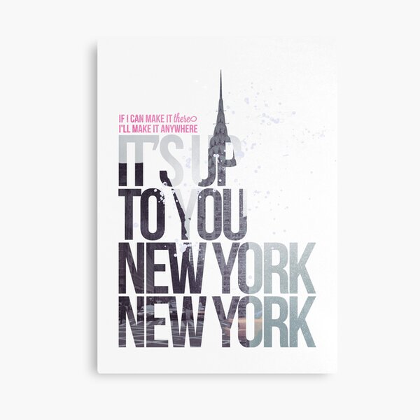New York. Leinwanddruck