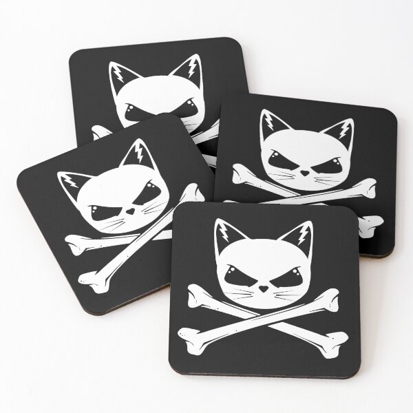 Item preview, Cat Skull & Bones designed and sold by BrendenO.
