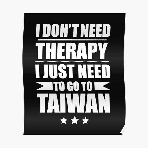 Taiwan Proud Posters Redbubble