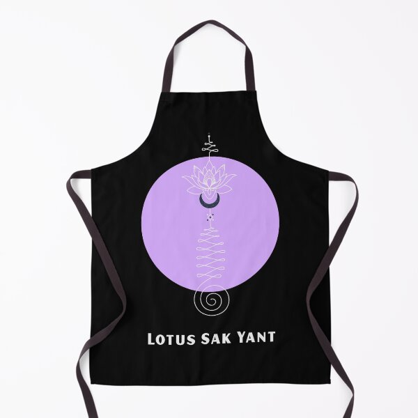 Item preview, Lotus Sak Yant With Purple Circle Design designed and sold by darknessjeff86.